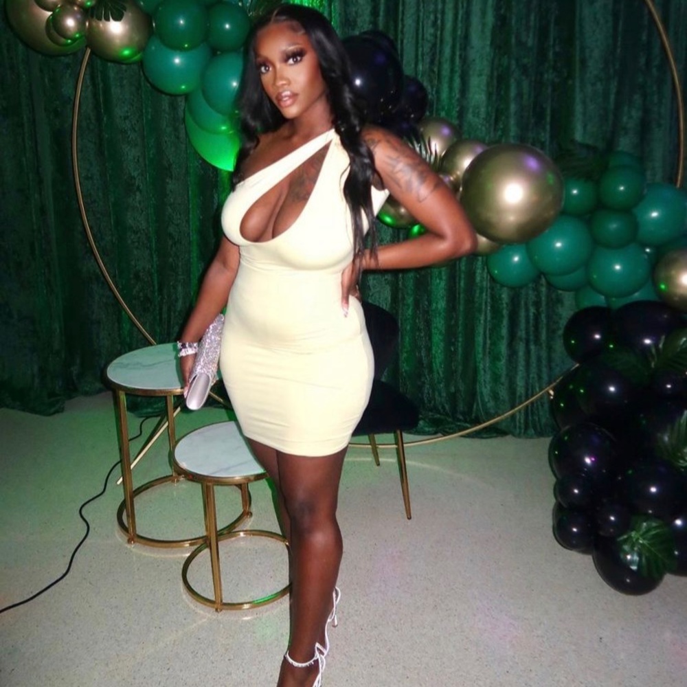 Yellow Bodycon Dress